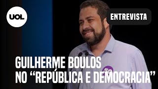 Guilherme Boulos é entrevistado no programa quotRepública e Democraciaquot [upl. by Nomae188]