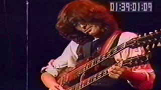 Jimmy Page  Stairway To Heaven Inst  With Jeff Beck amp Eric Clapton  MSG 19831208 [upl. by Enelcaj]