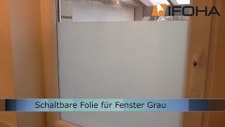 Mit schaltbare Folie elektrische Milchglasscheibe selber machen [upl. by Htez675]