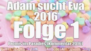 Adam sucht Eva 2016 – Folge 1  Promis im Paradies Kommentar Teil 2 [upl. by Biddie]