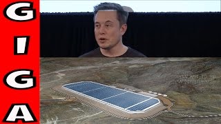 Elon Musk Talks About The Gigafactory [upl. by Norrat]