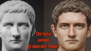 Le facce degli imperatori romani [upl. by Anawahs]