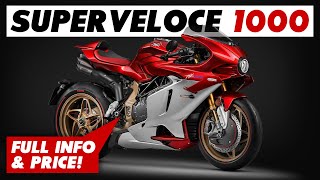 MV Agusta Superveloce 1000 Serie Oro Everything You Need To Know [upl. by Curt51]