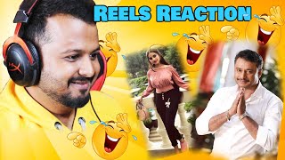 DBOSS Bagge Comments  FUNNY Reels Reaction in ಕನ್ನಡ [upl. by Rrats]