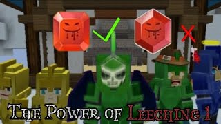 Is leeching 1 better at leeching 3 blockmangobedwars [upl. by Gowrie]