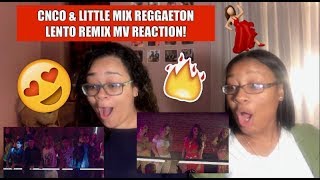 CNCO Little Mix  Reggaetón Lento Remix Official Video  REACTION [upl. by Karie319]