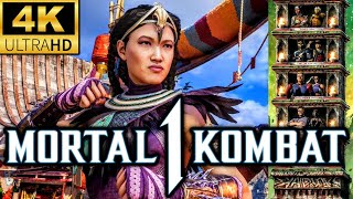 MK1 EMPRESS LI MEI KLASSIC TOWER GAMEPLAY SEKTOR AS KAMEO 4K 60 FPS KHAOS REIGNS SKIN MK12 [upl. by Gabrielli]