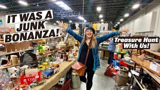 JUNK BONANZA ADVENTURE Come Junkin With Us In Minneapolis At The Junk Bonanza WE SCORED BIG [upl. by Shina]