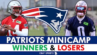 Patriots Minicamp Winners amp Losers Ft Christian Gonzalez Davon Godchaux Drake Maye amp Alex Austin [upl. by Yentruoc]