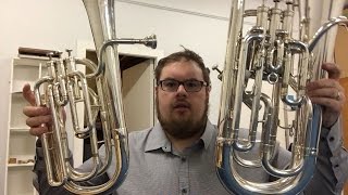 Baritone vs Euphonium  Comparison [upl. by Noell]