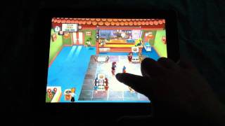 PlayFirst Diner Dash Grilling Green Review [upl. by Rendrag870]