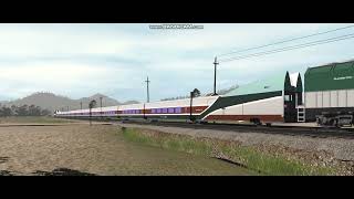 Amtrak Cascades Talgo Train WEMD F59PHI Runby [upl. by Paresh]