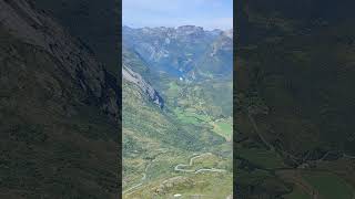 Dalsnibba Europes highest fjord view from road 1500m [upl. by Eendyc542]