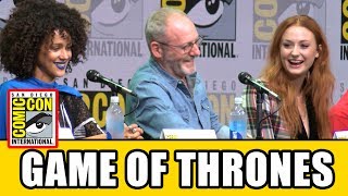 GAME OF THRONES Comic Con 2017 Panel  News Season 7 amp Highlights [upl. by Rosenberger]