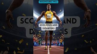 Usain Bolt  Scoliosis amp Doubters  shorts [upl. by Ocisnarf]