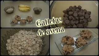 Galletas de avena con chocolate [upl. by Notslah]