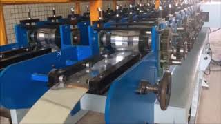 TOP HAT MACHINE DUAL  BATTEN ROLL FORMING MACHINE [upl. by Jeth]