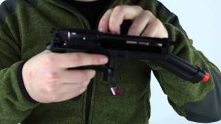 Tokyo Marui M9A1 AEP Airsoft Electric Pistol Review [upl. by Beryl]