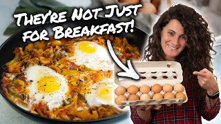 Easy Quick amp Delicious EGG Recipes  How Italians Cook Eggs [upl. by Bonnette]