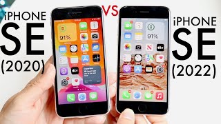 iPhone SE 2022 Vs iPhone SE 2020 In 2024 Comparison Review [upl. by Semmes]