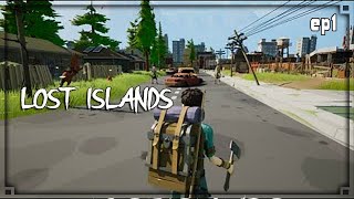 Lost Islands  ep1 First Look  Survive  Craft  Build [upl. by Merrilee]