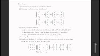 Mathematik 06 Koordinatentransformation Einführung und Beispiel DE [upl. by Notgnimer454]