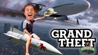 DANGER ZONE Grand Theft Smosh [upl. by Rebma]