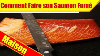 COMMENT Réaliser un SAUMON FUME Maison [upl. by Ttiwed]