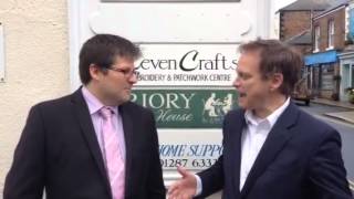 Will Goodhand introduces Grant Shapps to Guisborough Busine [upl. by Crofton]