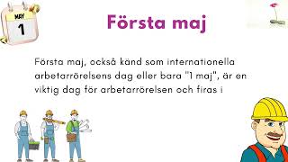 Första maj [upl. by Eislehc]