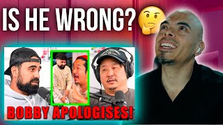 Bobby Lee Apologizes To George Janko REACTION [upl. by Hteboj640]