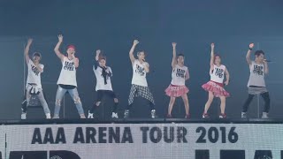 AAAWake up stage mix AAA ARENA TOUR 2014 Gold Symphony amp AAA ARENA TOUR 2016 LEAP OVER [upl. by Eissim]