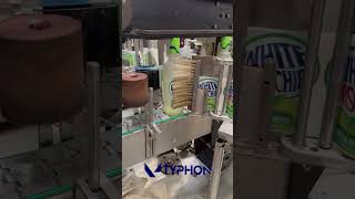 White Mischief vodka Labeling Machine labelermachine stickerlabellingmachines vodka ka [upl. by Cymbre]