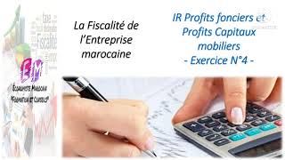 Exercice 4 IR Profits fonciers et Capitaux mobiliers [upl. by Con]