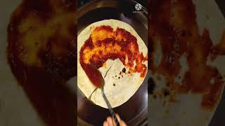 Cheese Chapati Wrap  SnacksCookWithRachnashort youtubeshorts [upl. by Suirtimed]