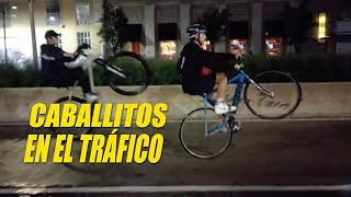 StuntBike y Bicicletas fixie ft Buena Vibra amp aleenbici5313 CDMX en Fixie  Fixed Gear Mexico [upl. by Hamehseer]