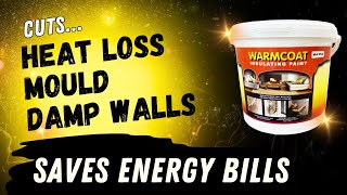 Warmcoat Paint Save Energy Bills Restore Heat Loss Mould amp Damp Walls I Igoe International Ltd [upl. by Arramahs]