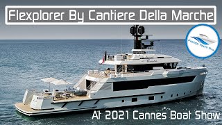 2022 Flexplorer 140 by Cantiere Delle Marche  CDM  Aft Deck amp Cockpit Tour Interior Factory Shots [upl. by Jojo]