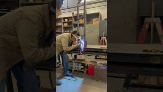 Mig downhill asmr weldingequipment weldingmachine metalweldingmachine weldments weld [upl. by Perrie625]