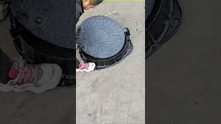 Professional casting drain cover manufacturer for commercial clients Ductile Iron Manhole Cover [upl. by Onailimixam]