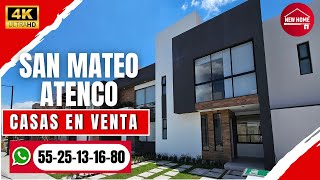 CASAS EN VENTA EN SAN MATEO ATENCO MODELO 3 DE 3 3394569 [upl. by Fowler]