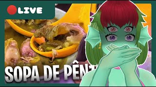 A MALÁSIA TEM UMA CULINÁRIA ESTRANHA  React e bate papo [upl. by Gerk]