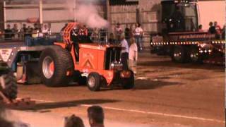 Allis Chalmers D21 Light The Fire Tractor Pulling At The 2010 Rham County Fair Harrisonburg Va [upl. by Jac]