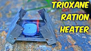 Trioxane Survival Rations Heater Test [upl. by Butcher]