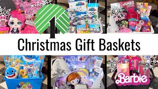 6 Adorable Dollartree Christmas Gift Basket Ideas for The Kiddos Gift Basket Ideas [upl. by Hite]