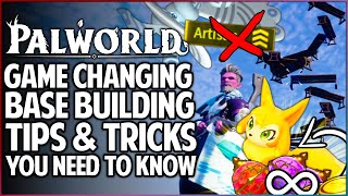 Palworld  Game Changing Base Building Secrets You NEED  INFINITE Size  21 INSANE Tips amp Tricks [upl. by Gradey680]