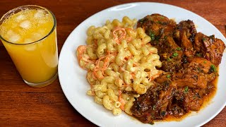 Let’s Cook With Me  Stewed Chicken and Pasta Salad  TERRIANN’S KITCHEN [upl. by Ynahteb690]