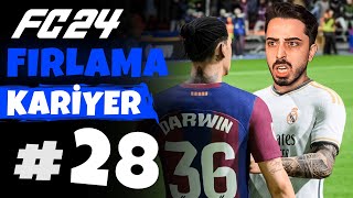 FC 24 ARDEN OYUNCU KARİYERİ 28  EL CLASICO DERBİSİNDE KAVGA ETTİM [upl. by Weisler]