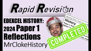 Reflections on Paper 1 EdExcel GCSE History 2024 [upl. by Aramenta]