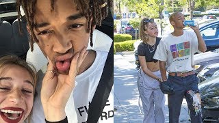 Jaden Smiths New Girlfriend  Odessa Adlon  2017 [upl. by Acinoryt]